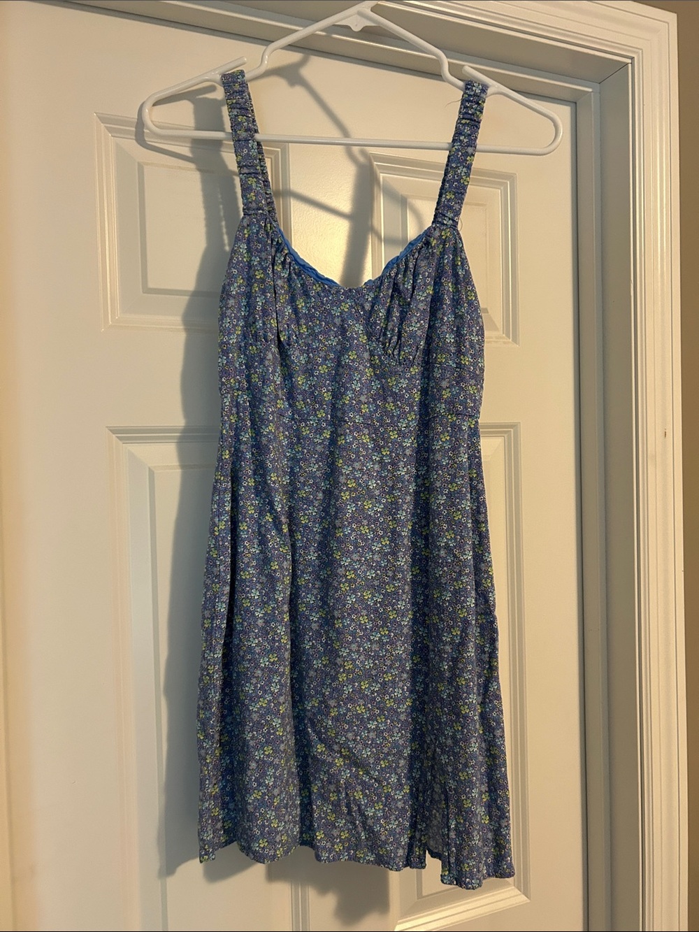 Aeropostale Blue Floral Mini Dress